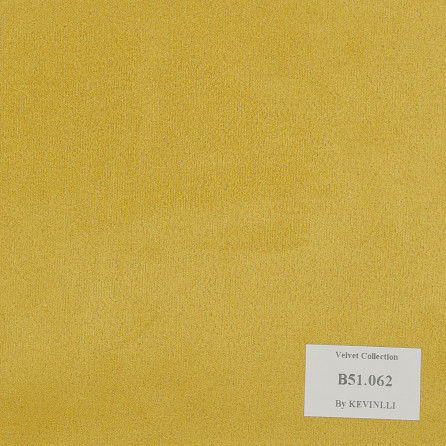 [ OUT ] B51.062 Kevinlli C2 - Vải Velvet - Vàng